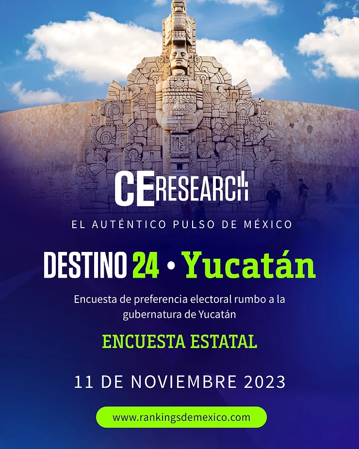 Encuesta yucatan elecciones gobernadores 2024