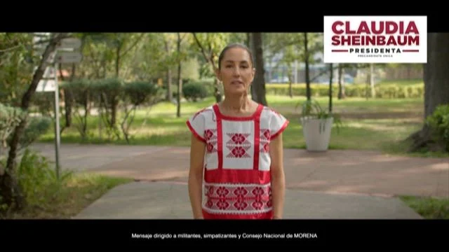 Claudia Sheinbaum spot