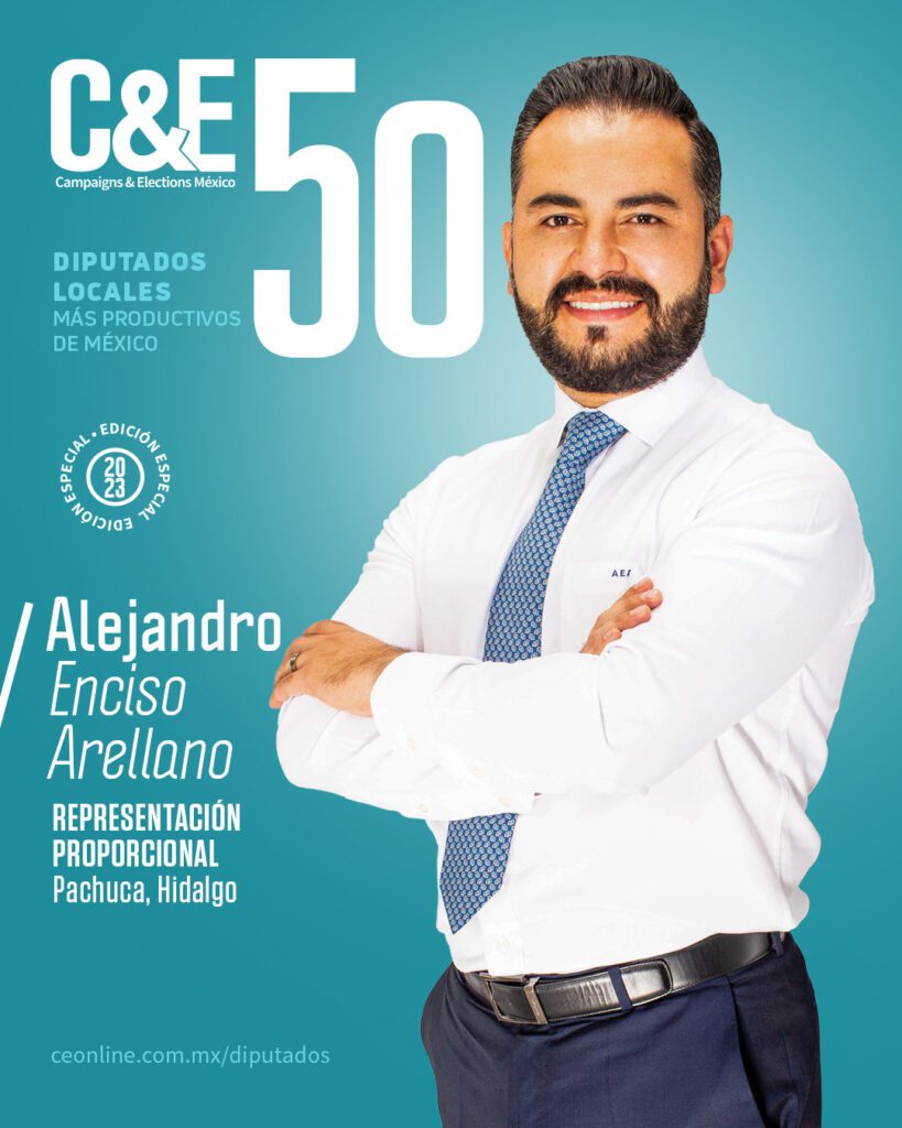 Alejandro Enciso Arellano. Diputado en Pachuca, Hidalgo.