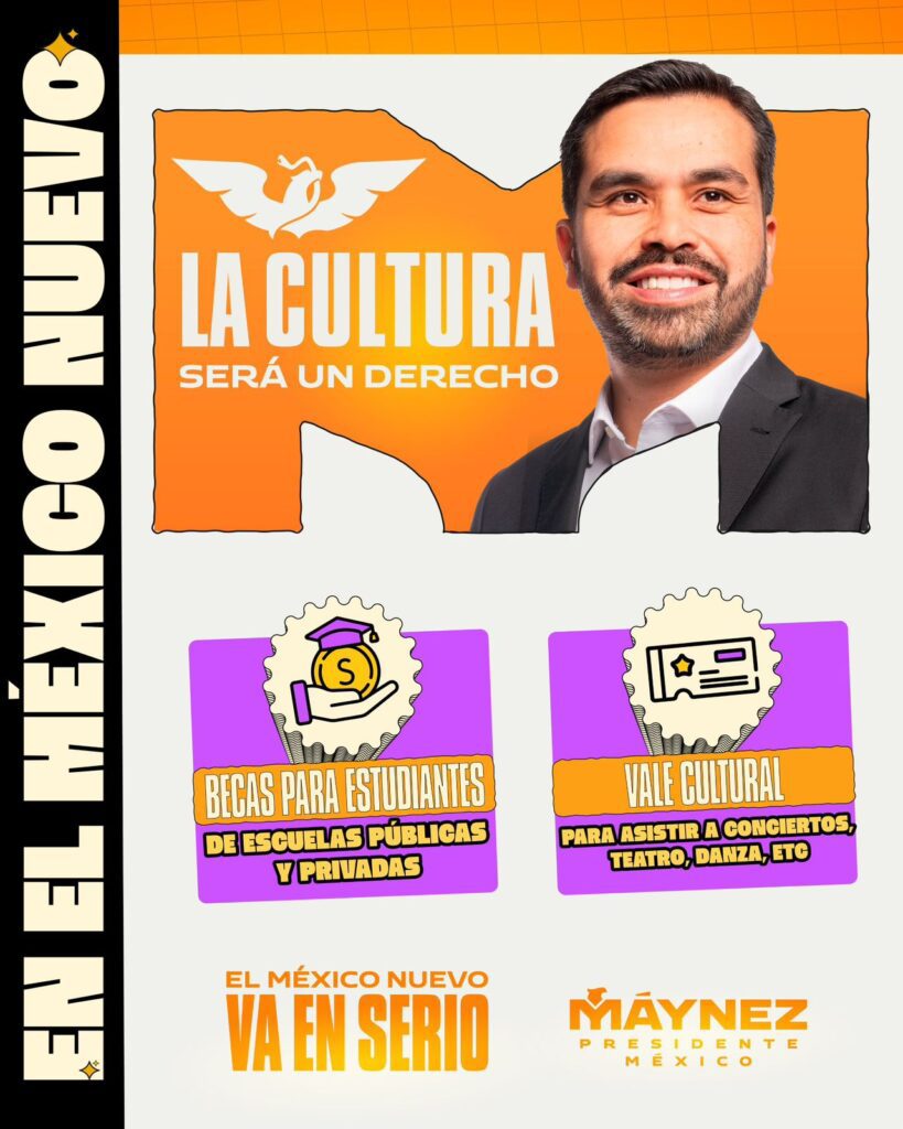 Becas y vales Máynez