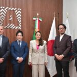 TERE JIMÉNEZ SE REÚNE CON CHIAKI KOBAYASHI, DIRECTOR GENERAL DE LA OFICINA DE JICA EN MÉXICO