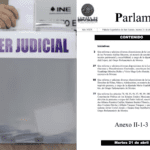 Morena envía al Senado reforma para mover la Elección Judicial al 2028
