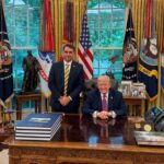 Reunión entre Flavio Bolsonaro y Trump sacude el escenario electoral de Brasil