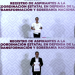 Ana Paty Peralta y Gino Segura van por la coordinación de Morena en Quintana Roo 