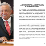 “Por el bien de todos, que regrese el otro Trump”: la carta con la que AMLO sale del retiro político