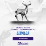 SINALOA. Encuesta rumbo a la gubernatura 2027. Julio 2026.
