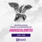 AGUASCALIENTES. Encuesta estatal rumbo a la gubernatura 2027. Julio 2026.