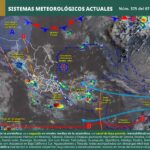 ALERTA PROTECCIÓN CIVIL POR LLUVIAS FUERTES, POSIBLE GRANIZO Y VIENTOS INTENSOS EN COAHUILA