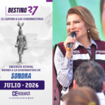 Lorenia Valles amplía ventaja rumbo a la gubernatura de Sonora: CE Research