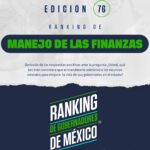 76° RANKING DE GOBERNADORES. FINANZAS. JULIO 2026.