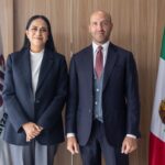 Ariadna Montiel se reúne con secretario general del Partido de los Socialistas Europeos