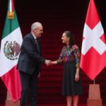 Sheinbaum se reúne con presidente de Suiza para fortalecer relación bilateral