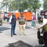 Gobierno de la ciudad continúa recorriendo la capital con el programa permanente «Bacheando Puebla»