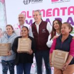 Gobierno de la ciudad reafirma su compromiso con la seguridad alimentaria con entrega de despensas en Lomas de San Miguel