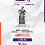 CAMPECHE. Encuesta rumbo a la gubernatura 2027. Agosto 2026.