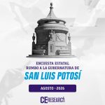 SAN LUIS POTOSÍ. Encuesta rumbo a la gubernatura 2027. Agosto 2026.