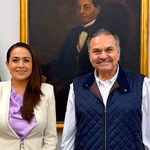 TERE JIMÉNEZ SE REÚNE CON OCTAVIO ROMERO, DIRECTOR DEL INFONAVIT; ACUERDAN IMPULSAR MÁS VIVIENDA SOCIAL EN AGUASCALIENTES