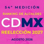 54° Ranking de Alcaldes CDMX. Agosto 2026.