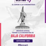 BAJA CALIFORNIA. Encuesta rumbo a la gubernatura 2027. Septiembre 2026.