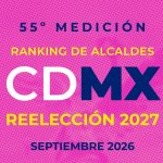 55° Ranking de Alcaldes CDMX. Septiembre 2026.