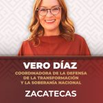 Morena va con Verónica Díaz en Zacatecas; la designa coordinadora estatal 