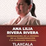 Ana Lilia Rivera será la carta de Morena y PVEM para Tlaxcala en 2027