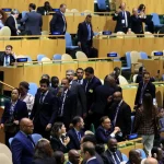 Asamblea de la ONU se vacía durante discurso de Netanyahu