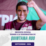 Gino Segura aventaja en preferencias e intención de voto en Quintana Roo: CE Research.