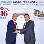 Colocan Alejandro Armenta y Gobierno de la ciudad Bando Solemne de las Fiestas Patrias 2026 en el Palacio Municipal