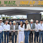 TERE JIMÉNEZ DESTACA AVANCES Y APOYOS AL CAMPO DE AGUASCALIENTES EN LA EXPO MAÍZ AGUASCALIENTES