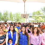 TERE JIMÉNEZ Y AURORA JIMÉNEZ ACERCAN APOYOS ALIMENTICIOS A MÁS DE MIL FAMILIAS DE SAN FRANCISCO DE LOS ROMO