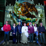 Disfruta Pepe Chedraui videomapping monumental de Fiestas Patrias junto con las y los poblanos