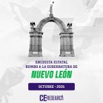 NUEVO LEÓN. Encuesta estatal rumbo a la gubernatura 2027. Octubre 2026.