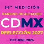 56° Ranking de Alcaldes CDMX. Octubre 2026.