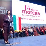 Así celebró Morena su 15 aniversario