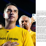 Desde Estados Unidos, Flávio Bolsonaro denuncia fraude y se proclama líder de Brasil