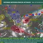 CHUBASCOS, DESCARGAS ELÉCTRICAS Y RACHAS DE VIENTO SE PREVÉN ESTE MARTES EN COAHUILA