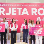 ENTREGA TERE JIMÉNEZ TARJETAS ROSAS Y RECONOCE EL ESFUERZO DE LAS MUJERES DE AGUASCALIENTES