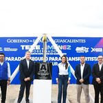 TERE JIMÉNEZ ENCABEZA EL INICIO DE LA CONSTRUCCIÓN DE PARADOR SEGURO PARA TRANSPORTISTAS EN LA ZONA SUR