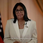 Delcy Rodríguez promete elecciones en Venezuela con autoridad electoral renovada 
